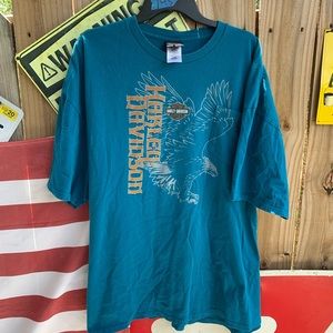Vintage Harley Davidson T-shirt Size 3XL Bergdale Albert Lea Minnesota
